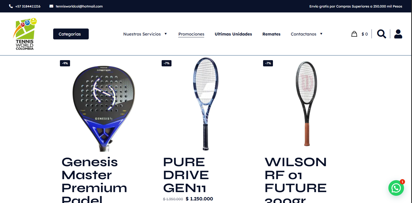 Proyecto Tenis World